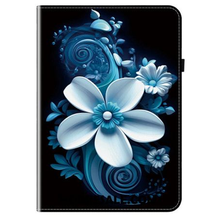 Hoesje Case Samsung Galaxy Tab S10 Fe Plus Telefoonhoesje Zwarte Orchidee