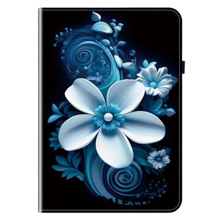 Hoesje Case Samsung Galaxy Tab S11 Telefoonhoesje Zwarte Orchideeën