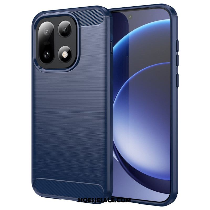 Hoesje Oneplus 15 Geborstelde Koolstofvezel Bescherming Hoesje