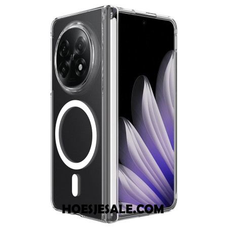 Hoesje Oppo Find N5 Magnetisch Transparant