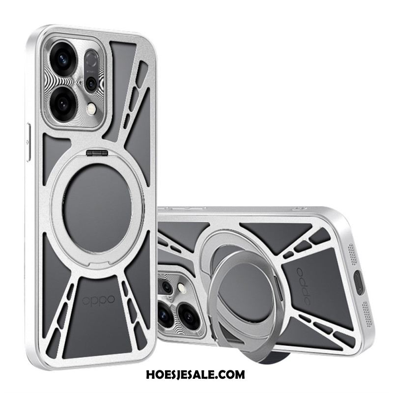 Hoesje Oppo Find X9 5g Draaibare Magnetische Houder En Warmteafvoer