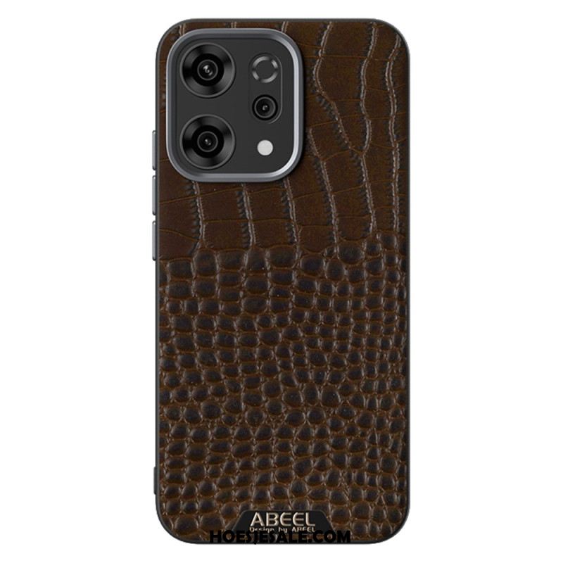 Hoesje Oppo Reno 14 5g Magsafe-compatibel Abeel Met Krokodillenprint