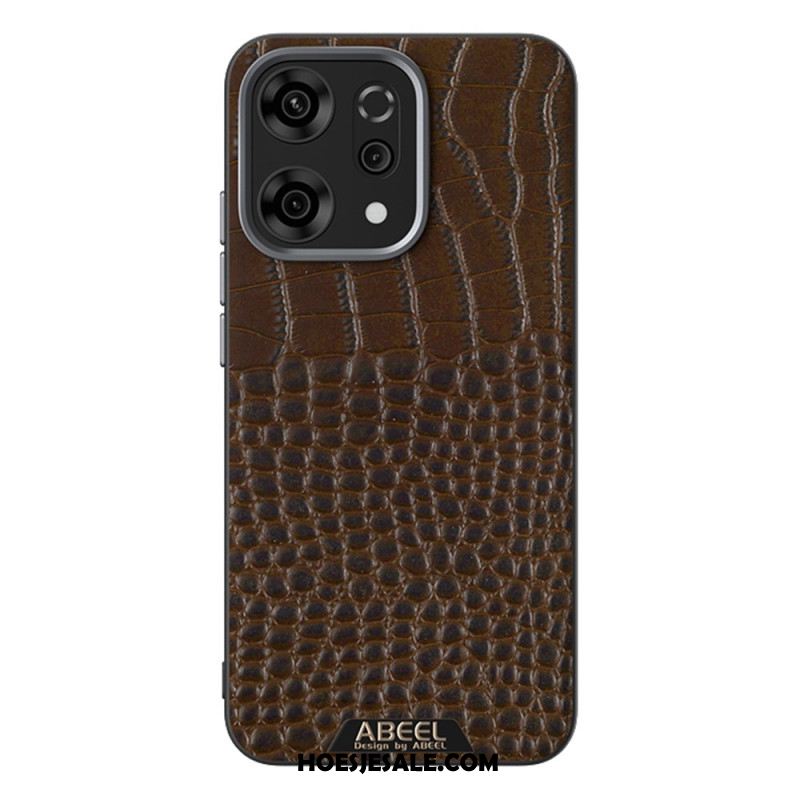 Hoesje Oppo Reno 14 Pro 5g Magsafe-compatibel Met Krokodillenprint Bescherming Hoesje