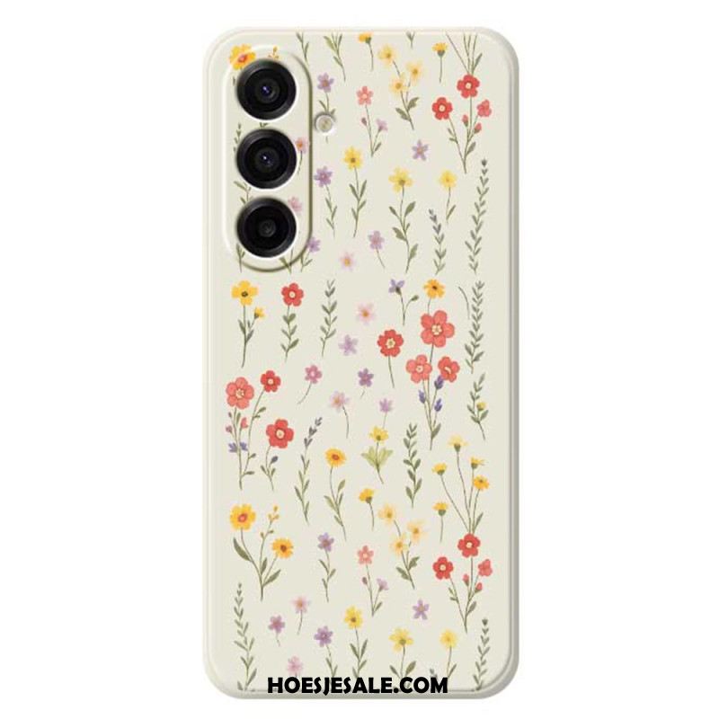 Hoesje Samsung Galaxy A17 4g / 5g Bloemen Bescherming Hoesje