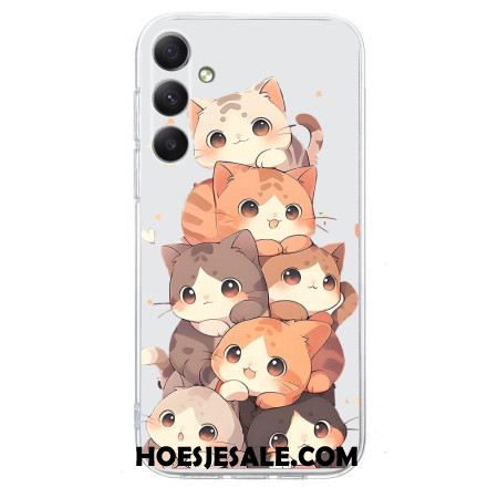 Hoesje Samsung Galaxy A17 4g / 5g Kittens Bescherming Hoesje