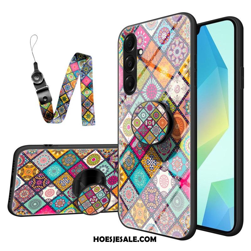 Hoesje Samsung Galaxy A17 4g / 5g Patchwork Bescherming Hoesje