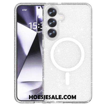 Hoesje Samsung Galaxy S25 5g Compatibel Met Magsafe En Glitter