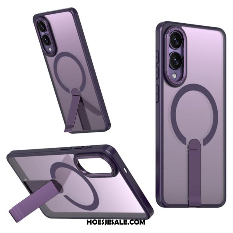 Hoesje Samsung Galaxy S25 5g Edge Compatibel Met Magsafe Met Geïntegreerde Standaard Bescherming Hoesje