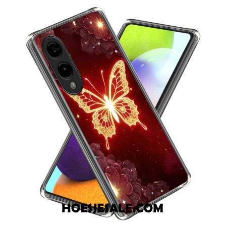 Hoesje Samsung Galaxy S25 5g Edge Gouden Vlinder