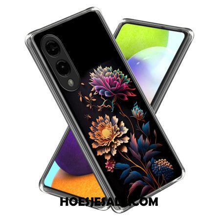 Hoesje Samsung Galaxy S25 5g Edge Kleurrijke Bloemen Bescherming Hoesje