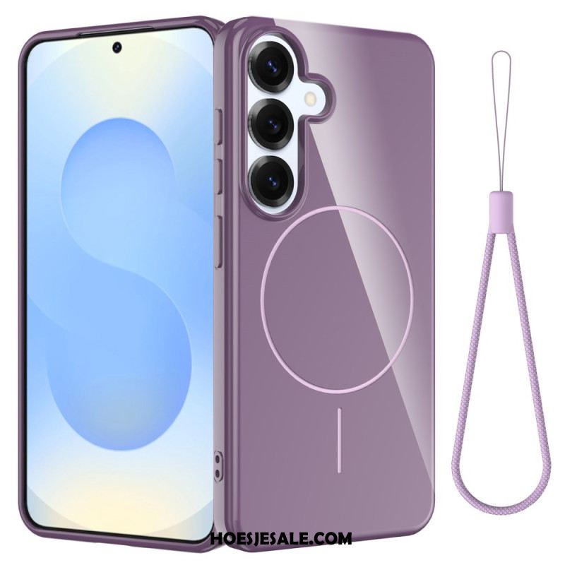 Hoesje Samsung Galaxy S25 Fe Compatibel Met Magsafe Met Polsbandje