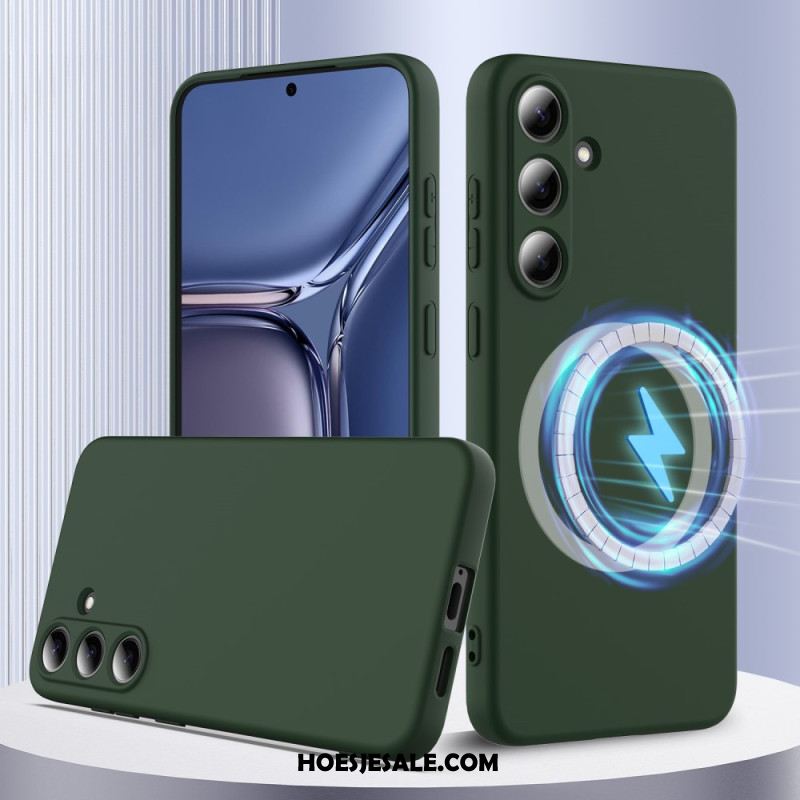 Hoesje Samsung Galaxy S25 Fe Compatibel Met Magsafe Shockproof Bescherming Hoesje