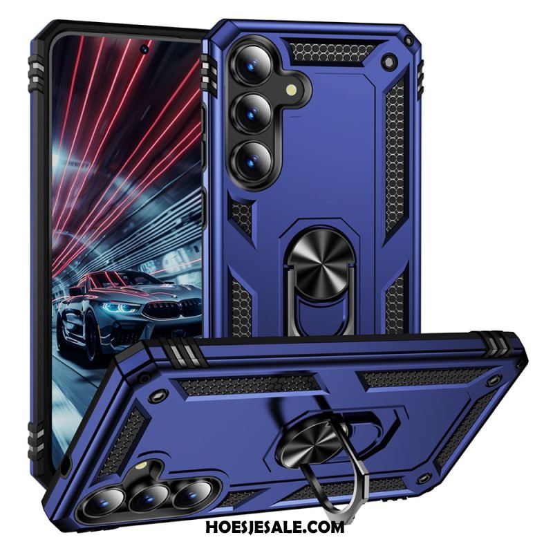 Hoesje Samsung Galaxy S25 Fe Robuust Met Draaibare Ringhouder