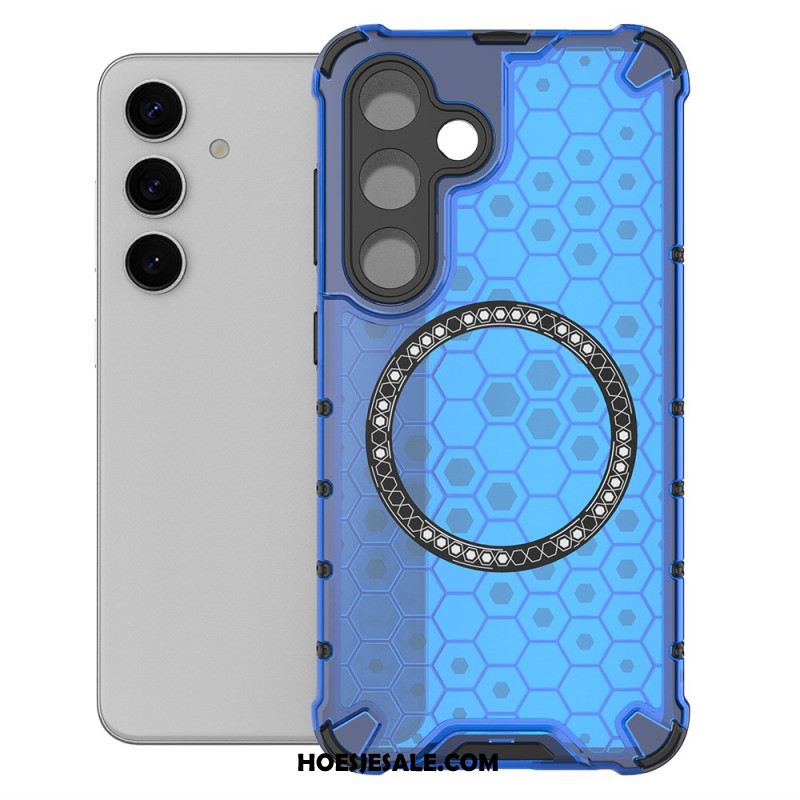 Hoesje Samsung Galaxy S25 Plus 5g Compatibel Met Magsafe Honeycomb Bescherming Hoesje