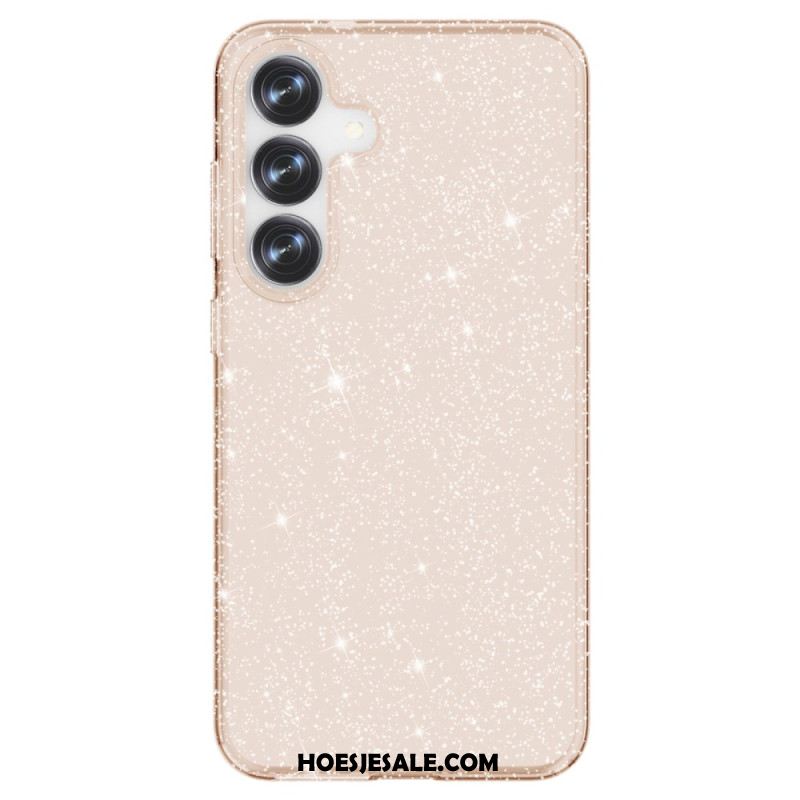 Hoesje Samsung Galaxy S25 Plus 5g Glitterdesign Bescherming Hoesje