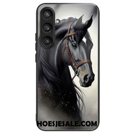 Hoesje Samsung Galaxy S25 Plus 5g Grijs Paard Van Gehard Glas
