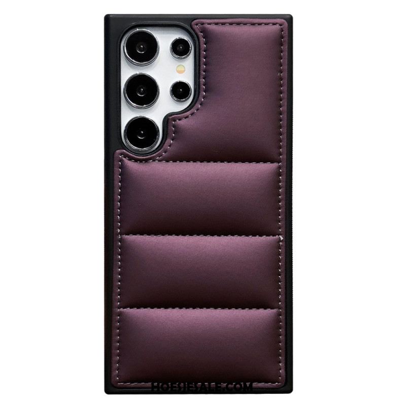 Hoesje Samsung Galaxy S25 Ultra 5g Gewatteerde Jasstijl