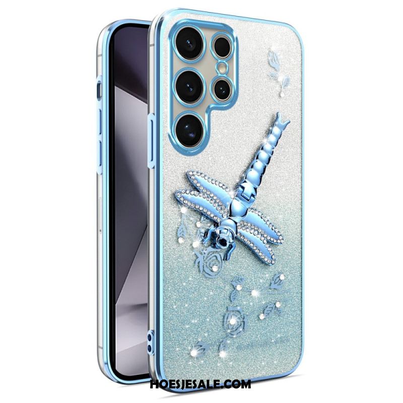 Hoesje Samsung Galaxy S25 Ultra 5g Libellenstandaard Bescherming Hoesje