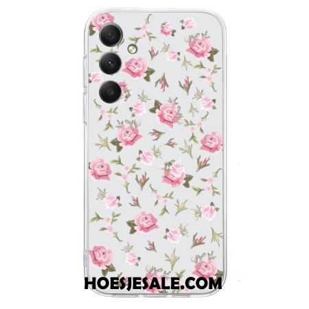 Hoesje Samsung Galaxy S26 Roze Bloemenpatroon