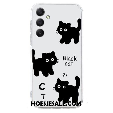 Hoesje Samsung Galaxy S26 Zwarte Katten