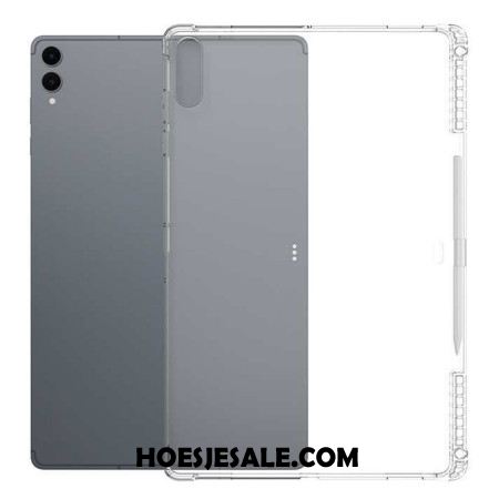 Hoesje Samsung Galaxy Tab S11 Ultra Transparant Met Stylushouder Bescherming Hoesje