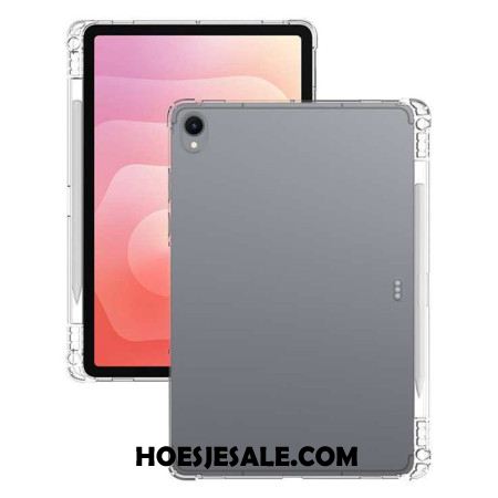 Hoesje Samsung Galaxy Tab S11 Versterkt Transparant Met Stylushouder