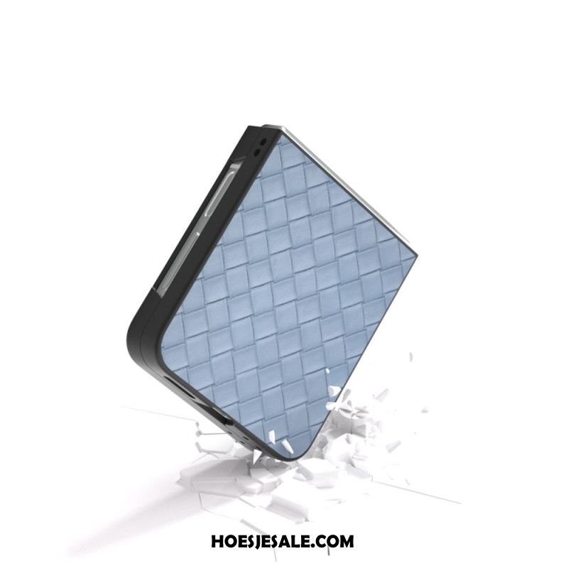 Hoesje Samsung Galaxy Z Flip 7 Fe Geweven Textuur