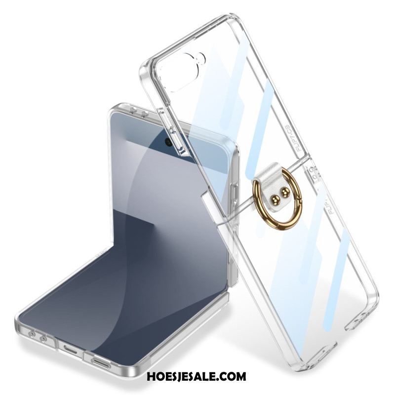 Hoesje Samsung Galaxy Z Flip 7 Gkk-screenprotector En Ringhouder