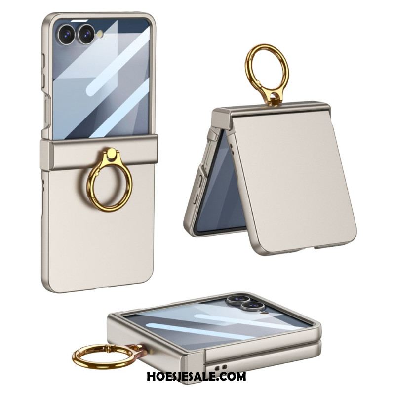 Hoesje Samsung Galaxy Z Flip 7 Klassieke Gkk-ringhouder Bescherming Hoesje