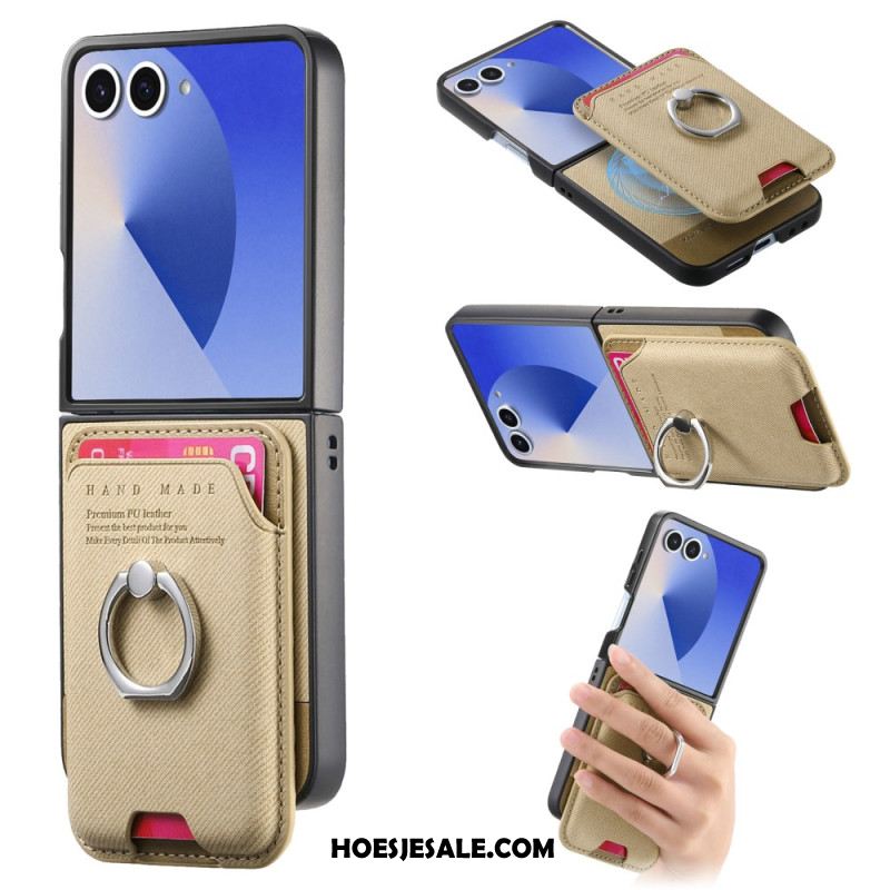 Hoesje Samsung Galaxy Z Flip 7 Magsafe-compatibel Met Afneembare Kaarthouder