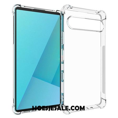 Hoesje Sony Xperia 10 Vii Versterkt Transparant Bescherming Hoesje