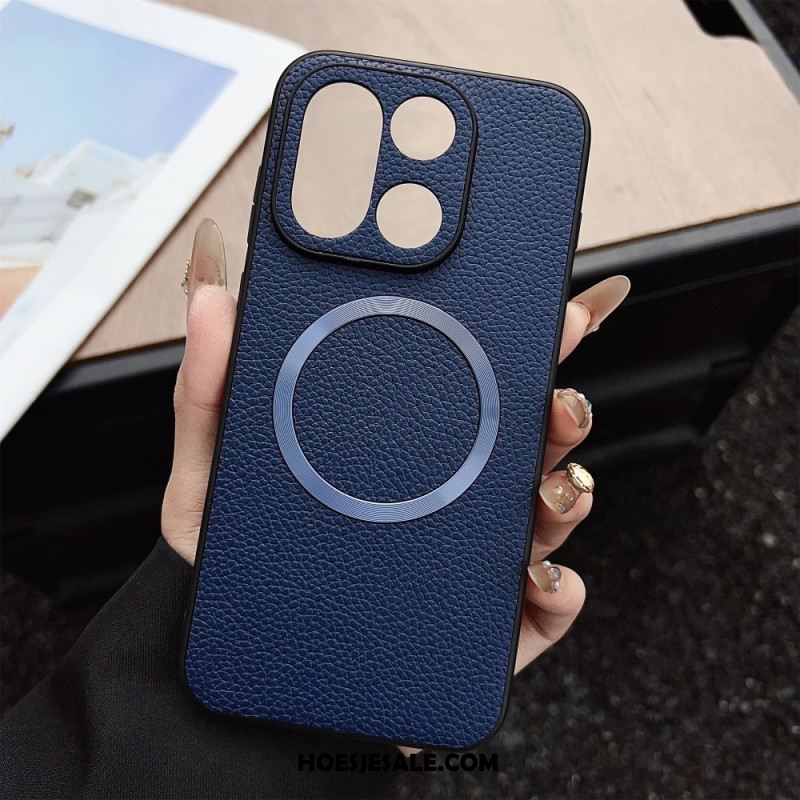 Hoesje Voor Oneplus 15 Magsafe Lychee Textuur