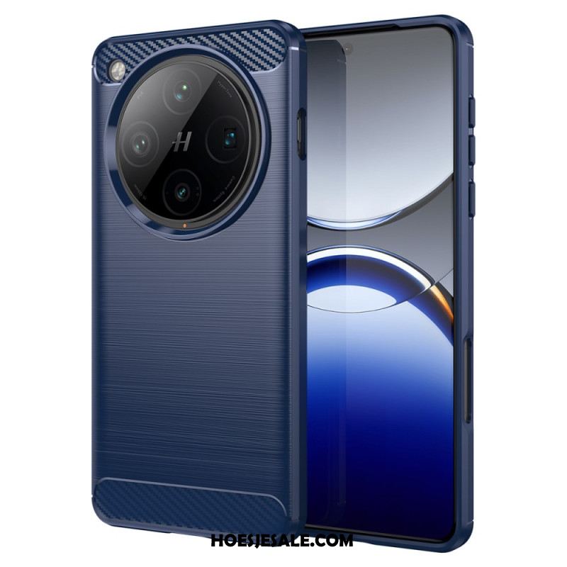 Hoesje Voor Oppo Find X8 Pro Geborsteld Koolstofvezel