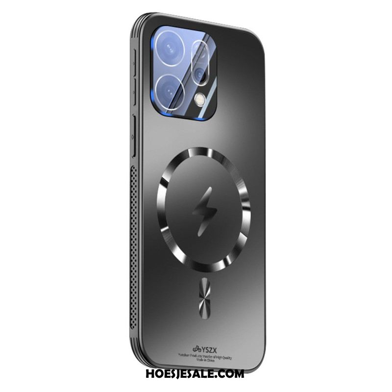 Hoesje Voor Oppo Reno 14 5g Magsafe-compatibel Metaaleffect