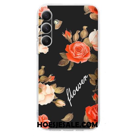 Hoesje Voor Samsung Galaxy A17 4g / 5g Bloemen