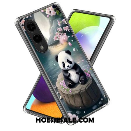 Hoesje Voor Samsung Galaxy S25 5g Edge Schattige Panda