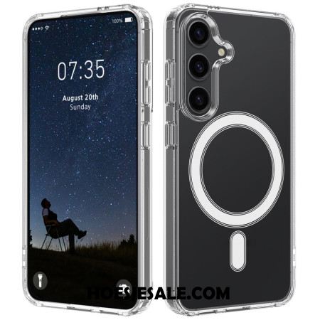 Hoesje Voor Samsung Galaxy S25 5g Transparant Compatibel Met Magsafe