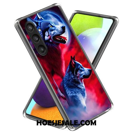 Hoesje Voor Samsung Galaxy S25 5g Twee Wolven
