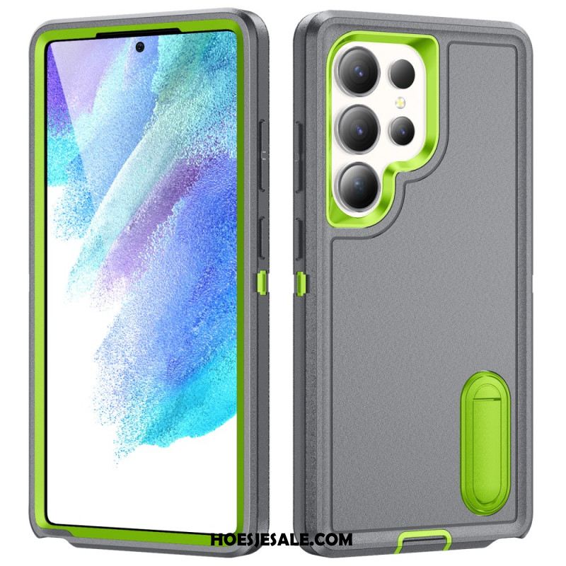 Hoesje Voor Samsung Galaxy S25 Ultra 5g 3-in-1 Bescherming Met Standaard