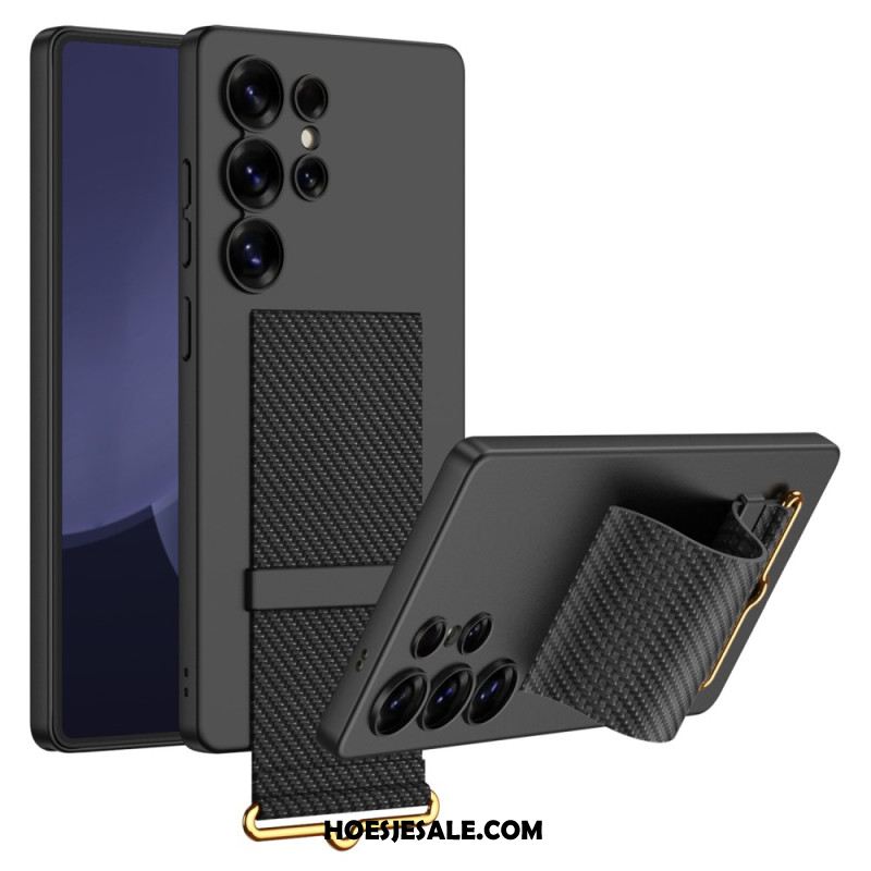 Hoesje Voor Samsung Galaxy S25 Ultra 5g Gkk-bandje En -standaard