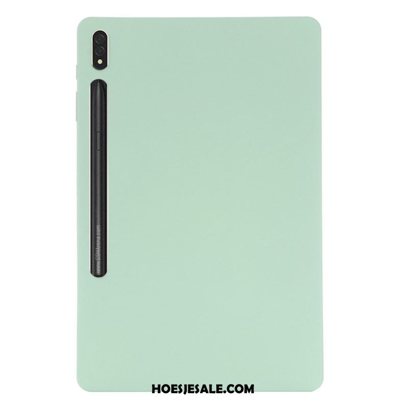 Hoesje Voor Samsung Galaxy Tab S10 Plus Vloeibare Siliconen