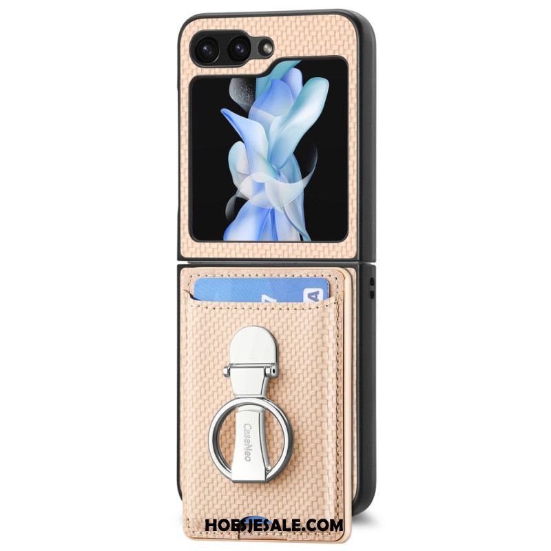 Hoesje Voor Samsung Galaxy Z Flip 7 Fe Opvouwbare Standaard En Kaarthouder