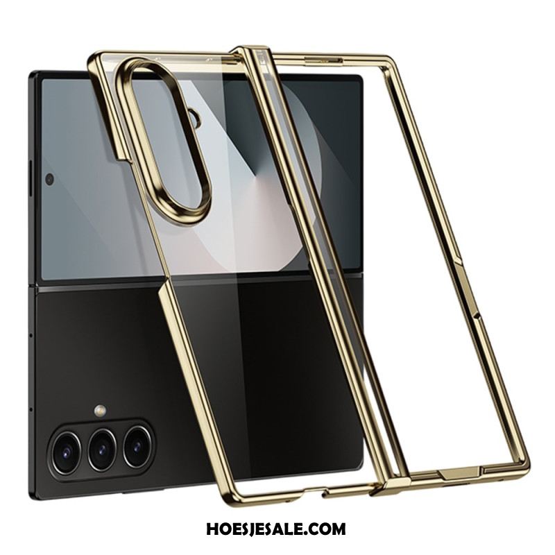 Hoesje Voor Samsung Galaxy Z Fold 7 Metal Effect Scharnier Design