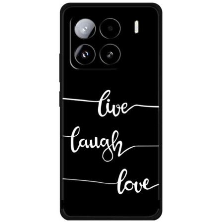 Hoesje Voor Xiaomi 15 Pro Schokbestendig Tpu-printpatroon - Leef Lach Heb Lief