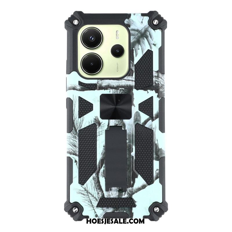 Hoesje Voor Xiaomi Redmi Note 14 5g Robuust Met Geïntegreerde Standaard Camouflage