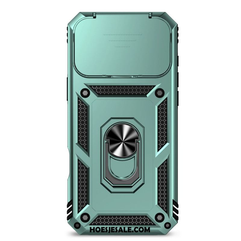 Hoesje Voor iPhone 17 Pro Robuust Met Lensbeschermer En Standaard