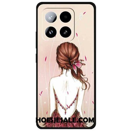 Hoesje Xiaomi 15 Pro Geschetst Meisje Bescherming Hoesje