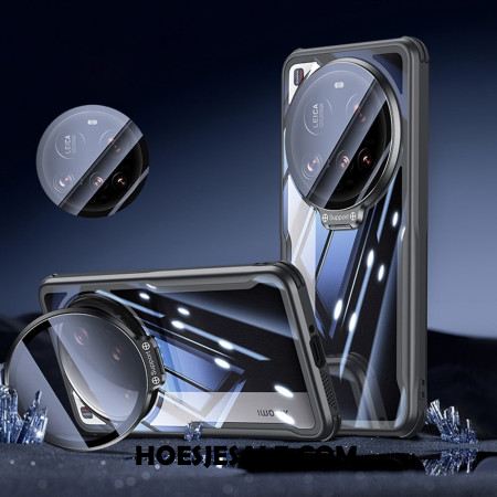 Hoesje Xiaomi 15 Ultra Glazen Afdekking En Standaard Bescherming Hoesje