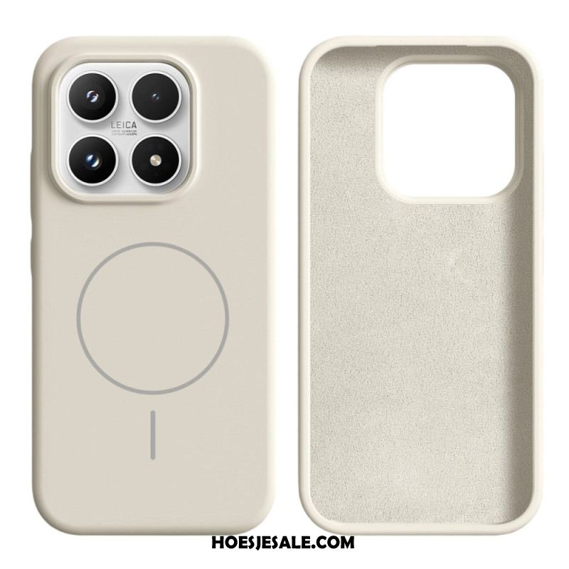 Hoesje Xiaomi 17 Magnetische Vloeibare Siliconen Bescherming Hoesje