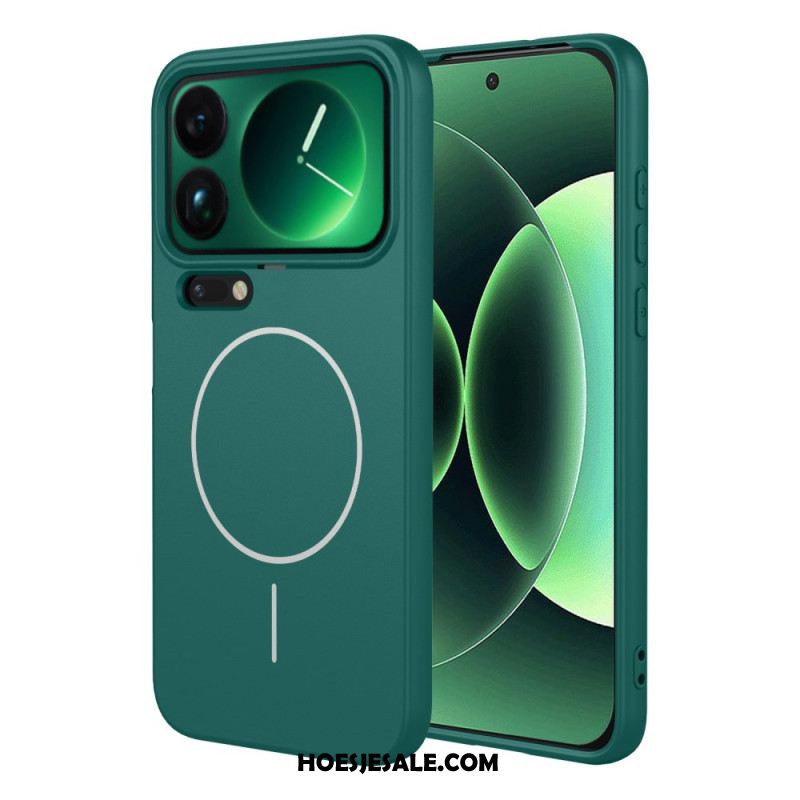 Hoesje Xiaomi 17 Pro Max Magnetische Flexibele Siliconen Bescherming Hoesje